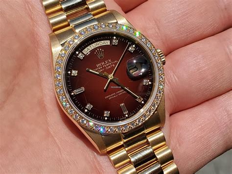 red face rolex day date|Rolex Day-Date 40mm price.